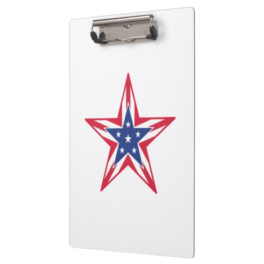 Ster van de vrijheid klembord (Links)