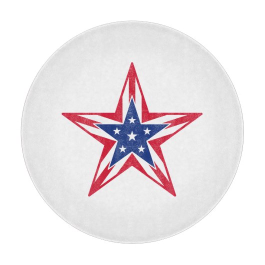 Ster van de vrijheid snijplank (Voorkant)