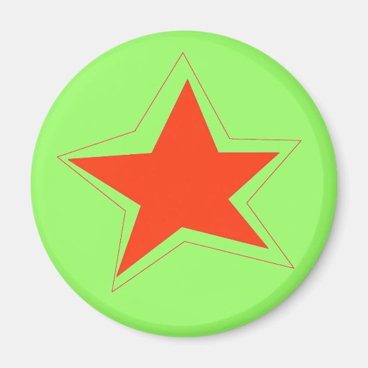 Ster van de Week magneet (Voorkant)