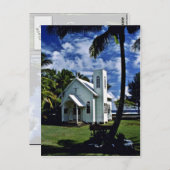 Ster van de Zee "Painted"-kerk - Kalapana, Haw Briefkaart (Voorkant / Achterkant)