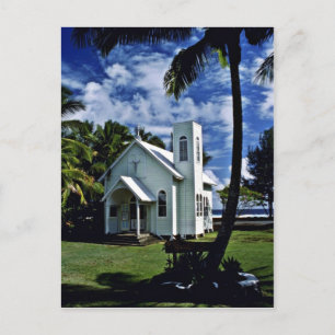 Ster van de Zee "Painted"-kerk - Kalapana, Haw Briefkaart