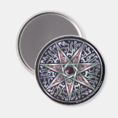 Ster van Fey Ronde Magneet (Voorkant / Achterkant)