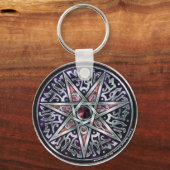 Ster van Fey Round Sleutelhanger (Voorkant)