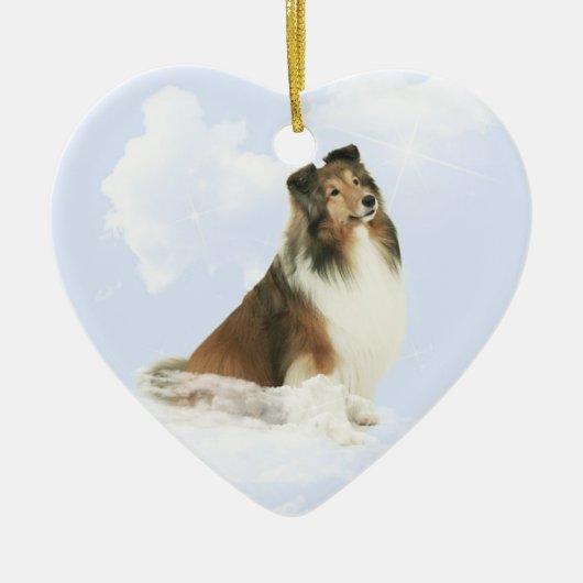 Ster van Grace Keramisch Ornament (Voorkant)