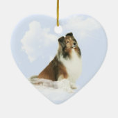 Ster van Grace Keramisch Ornament (Achterkant)