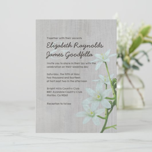 ster van het huwelijk van Bethlehem Kaart (Staand voorkant)