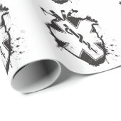 ster van het leven anatomisch hart cadeaupapier (Rol Hoek)