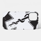 ster van het leven anatomisch hart iPhone hoesje (Achterkant horizontaal)