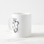 ster van het leven anatomisch hart koffiemok (Voorkant links)