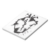 ster van het leven anatomisch hart notitieblok (Linkerzijde)