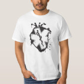 ster van het leven anatomisch hart t-shirt (Voorkant)