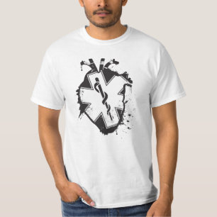 ster van het leven anatomisch hart t-shirt