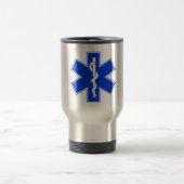 Ster van het Leven / EMT-symbool Reisbeker (Center)