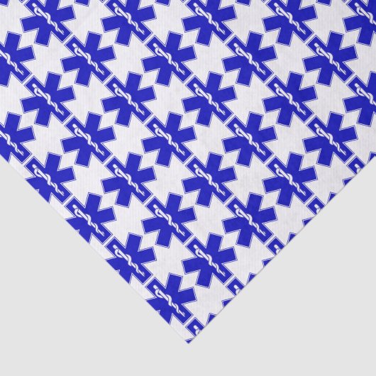 Ster van het Leven (EMT) Tissuepapier (Detail)