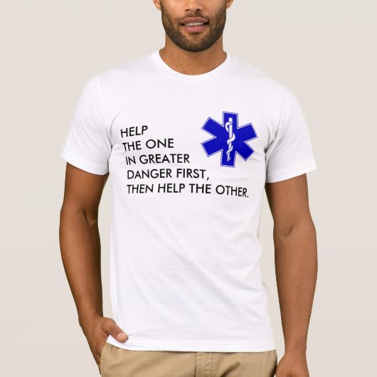 Ster van het leven - gepersonaliseerde tekst t-shirt (Voorkant)