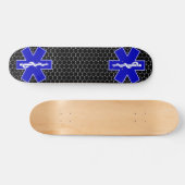 Ster van het Leven Persoonlijk Skateboard (Horizontaal)