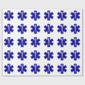 Ster van het Leven - verpakkend document Cadeaupapier (Vlak)