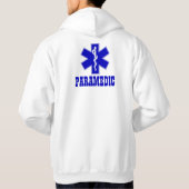 Ster van het Symbool van het Leven - gepersonalise Hoodie (Achterkant)