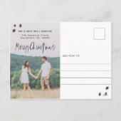 Ster van het wonder Ster van de nacht | Meneer en  Feestdagenkaart (Achterkant)