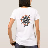 Ster van Hoo-Hoo-ontwerp T-shirt (Achterkant)