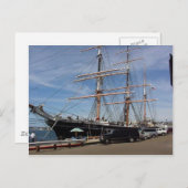 Ster van India in het Maritiem Museum van San Dieg Briefkaart (Voorkant / Achterkant)