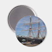 Ster van India in het San Diego Maritime Museum Magneet (Voorkant / Achterkant)