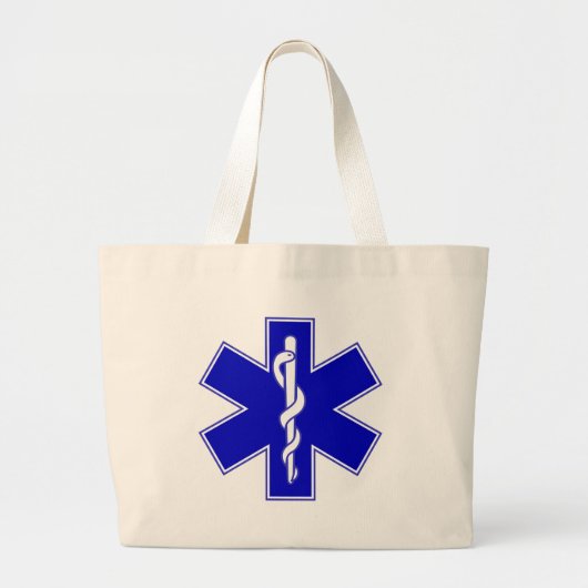 Ster van leven grote tote bag (Voorkant)