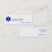 Ster van leven mini visitekaartje (Voorkant / Achterkant)