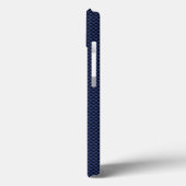 Ster van leven Paramedische EMS op blauwe koolstof Case-Mate iPhone Case (Achterkant / Links)
