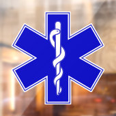 Ster van leven raamsticker (Vel 2)