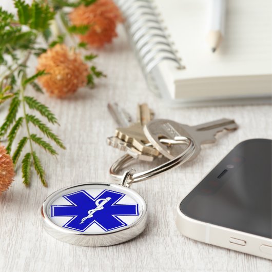 Ster van leven sleutelhanger (Zijkant)