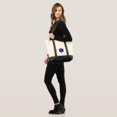 Ster van leven tote bag (Voorkant (model))