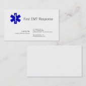 Ster van leven visitekaartje (Voorkant / Achterkant)