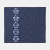 Ster van levensstijl Paramedische koolstofvezel Fleece Deken (Voorkant (Horizontaal))