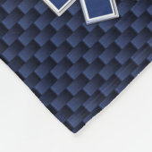 Ster van levensstijl Paramedische koolstofvezel Fleece Deken (Hoek)