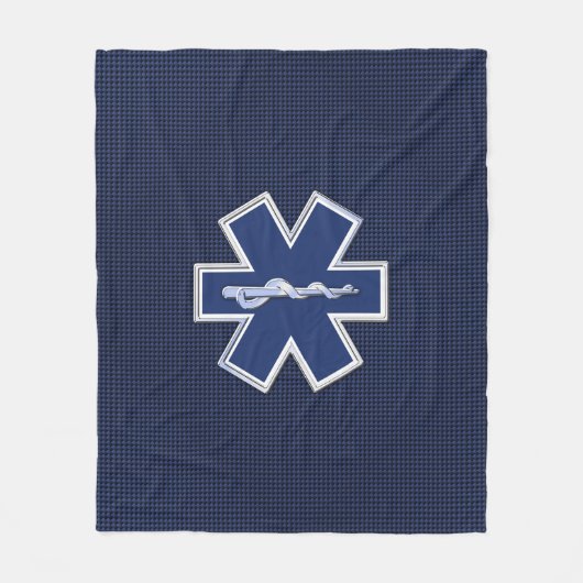 Ster van levensstijl Paramedische koolstofvezel Fleece Deken (Voorkant)