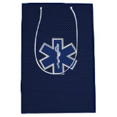 Ster van levensstijl Paramedische koolstofvezel Medium Cadeauzakje (Voorkant)