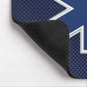 Ster van levensstijl Paramedische koolstofvezel Muismat (Hoek)