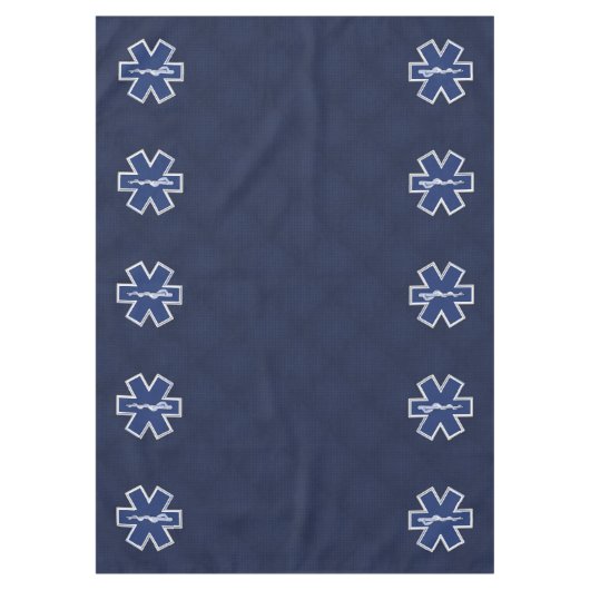 Ster van levensstijl Paramedische koolstofvezel Tafelkleed (Voorkant)