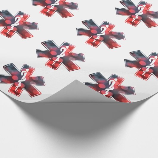 ster van life bokeh cadeaupapier (Hoek)