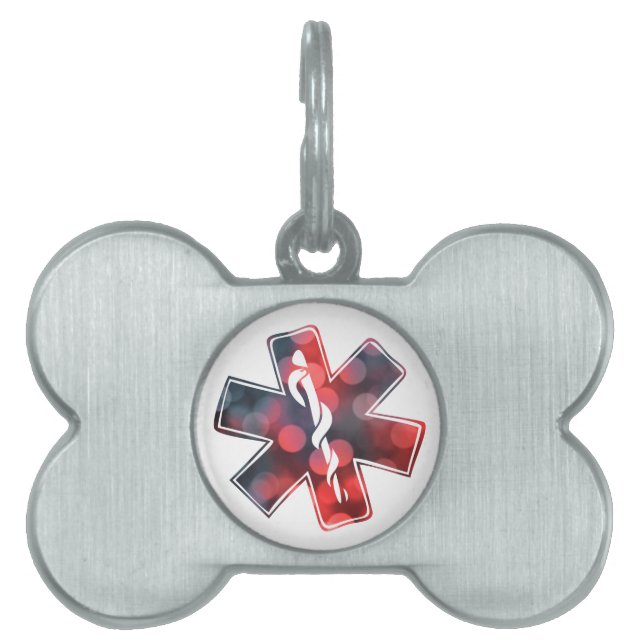 ster van life bokeh huisdieren naamplaatje (voorkant)