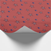 Ster van onafhankelijkheids Wrap Papier (Hoek)