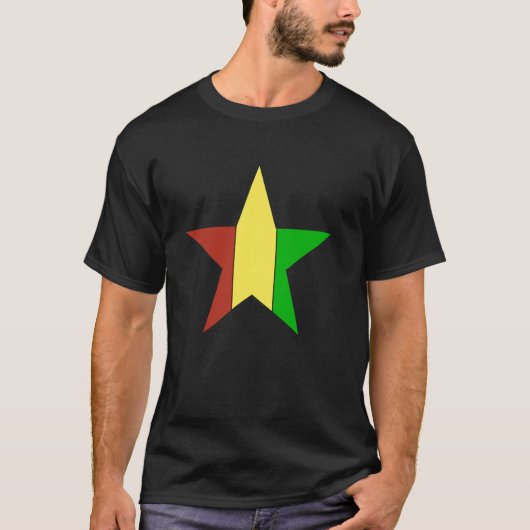 Ster van Rasta T-shirt (Voorkant)