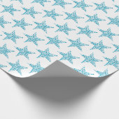 Ster van stapelpapier cadeaupapier (Hoek)