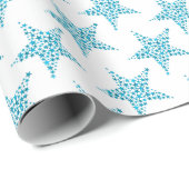 Ster van stapelpapier cadeaupapier (Rol Hoek)
