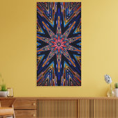 Ster van Wijsheid 21x40 Canvasprint Canvas Afdruk (Insitu (Woonkamer))