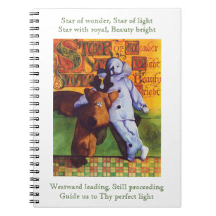 STER VAN WONDER 6.5x8.75 spiraalnotitieboek Notitieboek