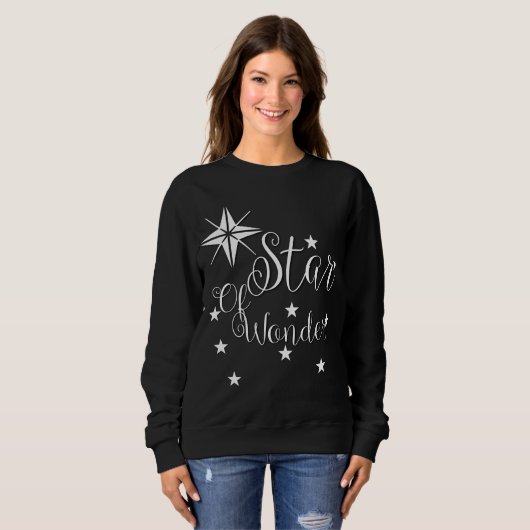 Ster van Wonder Kerstshirt Trui (Voorkant volledig)