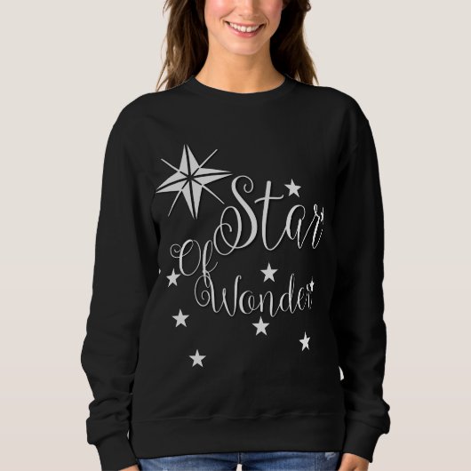 Ster van Wonder Kerstshirt Trui (Voorkant)