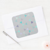 ster vierkante sticker (Envelop)